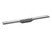 Hansgrohe RainDrain Flex - Lineární sprchový žlab s nerezovým roštem 800, ke stěně, zkrátitelný, chrom 56051000