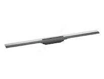 Hansgrohe RainDrain Flex - Lineární sprchový žlab s nerezovým roštem 900, do prostoru, zkrátitelný, chrom 56045000