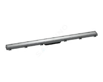 Hansgrohe RainDrain Match - Sprchový žlab s nerezovým roštem 1000, s výškově stavitelným rámem, chrom 56041000