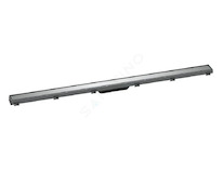 Hansgrohe RainDrain Match - Sprchový žlab s nerezovým roštem 1200, s výškově stavitelným rámem, chrom 56042000