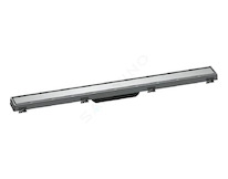 Hansgrohe RainDrain Match - Sprchový žlab s nerezovým roštem 800, s výškově stavitelným rámem, chrom 56038000