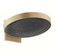 Hansgrohe Rainfinity - Hlavová sprcha 360 s připojením, 1 proud, kartáčovaný bronz 26230140