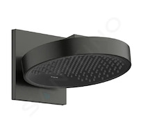 Hansgrohe Rainfinity - Hlavová sprcha, průměr 25 cm, EcoSmart, kartáčovaný černý chrom 26227340