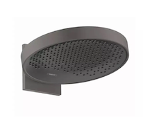 Hansgrohe Rainfinity - Hlavová sprcha, průměr 25 cm, kartáčovaný černý chrom 26226340