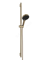 Hansgrohe Rainfinity - Set sprchové hlavice, tyče a hadice, 3 proudy, EcoSmart, kartáčovaný bronz 28744140