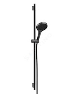 Hansgrohe Rainfinity - Set sprchové hlavice, tyče a hadice, 3 proudy, EcoSmart, kartáčovaný černý chrom 28744340