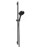 Hansgrohe Rainfinity - Set sprchové hlavice, tyče a hadice, 3 proudy, kartáčovaný černý chrom 28743340
