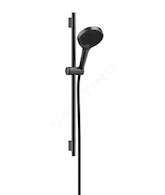 Hansgrohe Rainfinity - Set sprchové hlavice, tyče a hadice, 3 proudy, kartáčovaný černý chrom 28745340