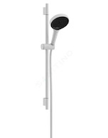 Hansgrohe Rainfinity - Set sprchové hlavice, tyče a hadice, 3 proudy, matná bílá 28745700