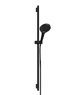 Hansgrohe Rainfinity - Set sprchové hlavice, tyče a hadice, 3 proudy, matná černá 28743670