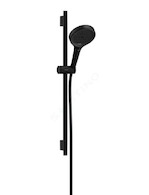 Hansgrohe Rainfinity - Set sprchové hlavice, tyče a hadice, 3 proudy, matná černá 28745670