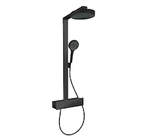 Hansgrohe Rainfinity - Sprchový set s termostatem, průměr 25 cm, 3 proudy, matná černá 28742670
