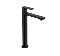 Hansgrohe Rebris E - Baterie pro umyvadlovou mísu, s výpustí, CoolStart, matná černá 72581670