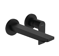 Hansgrohe Rebris E - Umyvadlová baterie pod omítku, 2-otvorová instalace, matná černá 72568670