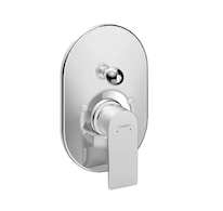 Hansgrohe Rebris E - Vanová baterie pod omítku, chrom 72459000