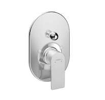 Hansgrohe Rebris E - Vanová baterie pod omítku, s tělesem, chrom 72458000