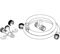 Hansgrohe  - Sada pro připojení vody pro sprchovací toaletu 60308000