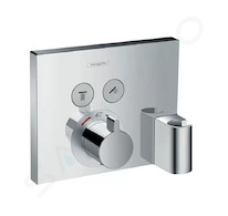 Hansgrohe Shower Select - Termostatická baterie pod omítku, se 2 výstupy, chrom 15765000