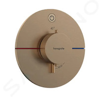 Hansgrohe ShowerSelect Comfort - Termostatická baterie pod omítku, kartáčovaný bronz 15553140