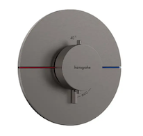 Hansgrohe ShowerSelect Comfort - Termostatická baterie pod omítku, kartáčovaný černý chrom 15559340