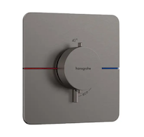 Hansgrohe ShowerSelect Comfort - Termostatická baterie pod omítku, kartáčovaný černý chrom 15588340