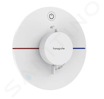 Hansgrohe ShowerSelect Comfort - Termostatická baterie pod omítku, matná bílá 15553700