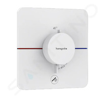 Hansgrohe ShowerSelect Comfort - Termostatická baterie pod omítku, matná bílá 15589700
