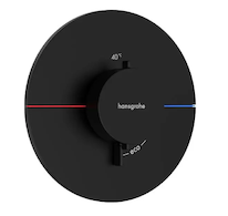 Hansgrohe ShowerSelect Comfort - Termostatická baterie pod omítku, matná černá 15559670