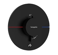 Hansgrohe ShowerSelect Comfort - Termostatická baterie pod omítku, matná černá 15562670