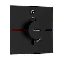 Hansgrohe ShowerSelect Comfort - Termostatická baterie pod omítku, matná černá 15571670