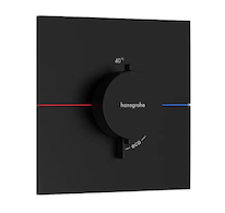 Hansgrohe ShowerSelect Comfort - Termostatická baterie pod omítku, matná černá 15574670