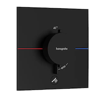 Hansgrohe ShowerSelect Comfort - Termostatická baterie pod omítku, matná černá 15575670