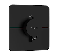 Hansgrohe ShowerSelect Comfort - Termostatická baterie pod omítku, matná černá 15588670