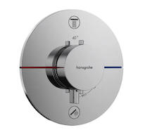 Hansgrohe ShowerSelect Comfort - Termostatická baterie pod omítku, pro 2 spotřebiče, chrom 15554000