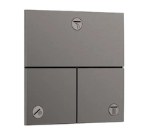 Hansgrohe ShowerSelect Comfort - Ventil pod omítku, pro 3 spotřebiče, kartáčovaný černý chrom 15573340