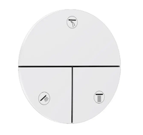 Hansgrohe ShowerSelect Comfort - Ventil pod omítku, pro 3 spotřebiče, matná bílá 15558700