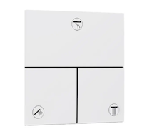 Hansgrohe ShowerSelect Comfort - Ventil pod omítku, pro 3 spotřebiče, matná bílá 15573700