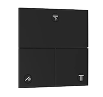 Hansgrohe ShowerSelect Comfort - Ventil pod omítku, pro 3 spotřebiče, matná černá 15573670
