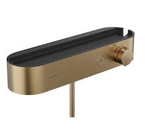 Hansgrohe ShowerTablet Select - Termostatická sprchová baterie, kartáčovaný bronz 24360140