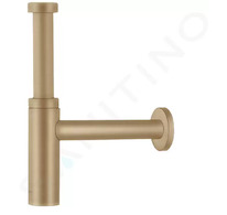 Hansgrohe Sifony - Designový sifon Flowstar S, kartáčovaný bronz 52105140