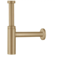Hansgrohe Sifony - Designový sifon Flowstar S, kartáčovaný bronz 52105140