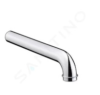 Hansgrohe Sifony - Zahnutá trubka 300 mm, chrom 53555000