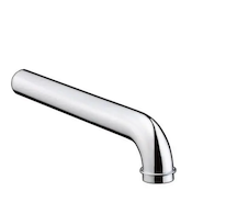 Hansgrohe Sifony - Zahnutá trubka 300 mm, chrom 53555000