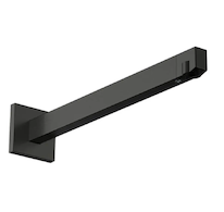 Hansgrohe  - Sprchové rameno, 41 cm, kartáčovaný černý chrom 24337340