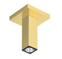 Hansgrohe - Sprchové rameno stropní, 11 cm, leštěný vzhled zlata 24338990
