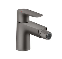 Hansgrohe Talis E - Bidetová baterie s výpustí, kartáčovaný černý chrom 71720340