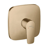 Hansgrohe Talis E - Sprchová baterie pod omítku, kartáčovaný bronz 71765140