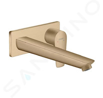 Hansgrohe Talis E - Umyvadlová baterie pod omítku, kartáčovaný bronz 71734140