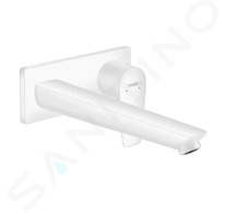 Hansgrohe Talis E - Umyvadlová baterie pod omítku, matná bílá 71734700