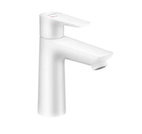 Hansgrohe Talis E - Umyvadlová baterie s výpustí, CoolStart, matná bílá 71713700